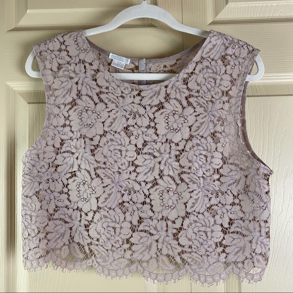 Jenny Yoo Cleo Top in Harbor Mist